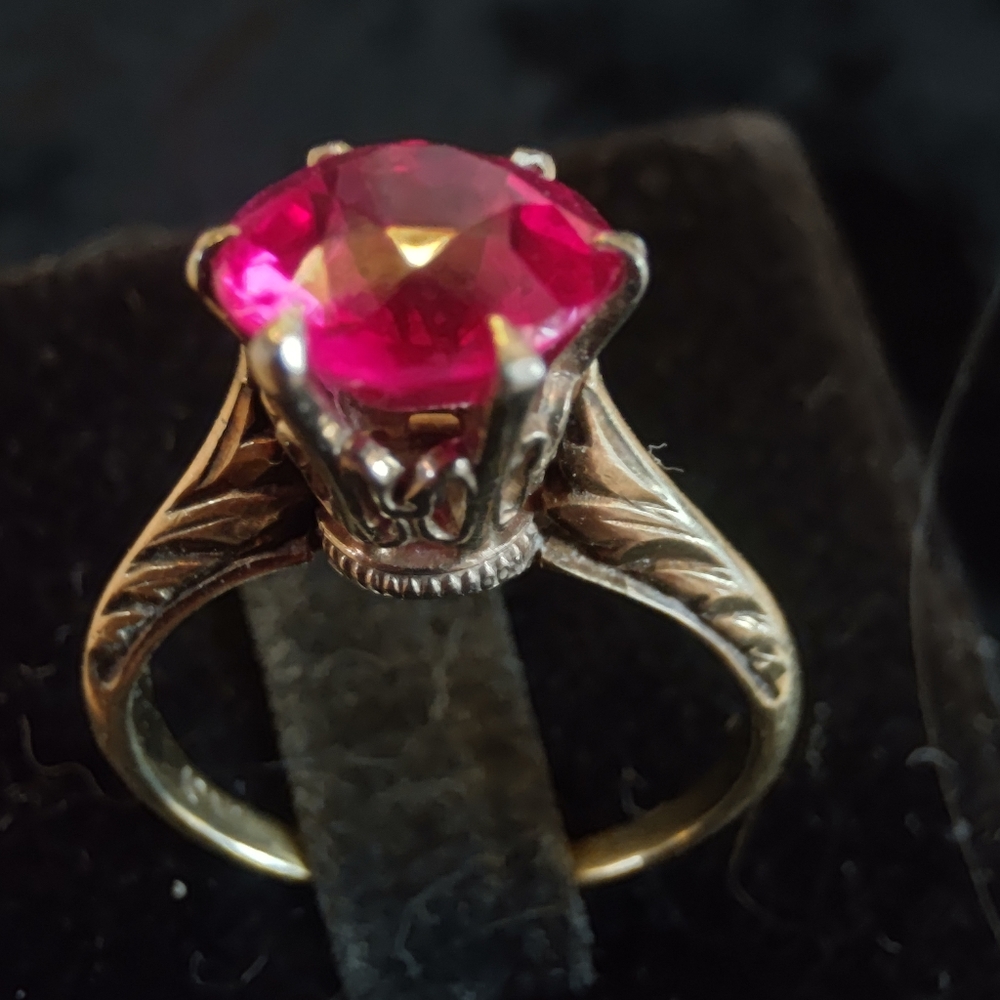 Edwardian Ruby ring